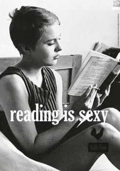 READING IS SEXY-JEAN SEBERG