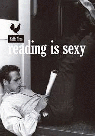 PÓSTER READING IS SEXY - PAUL NEWMAN