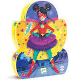 PUZZLE SILUETA SUPER  STAR  36 PIEZAS