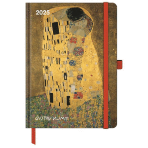 AGENDA ANUAL 2025 GUSTAV KLIMT SEMANA VISTA 16X22