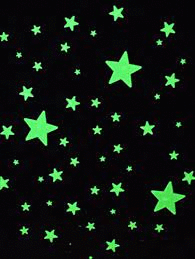 BLIAER 12 ESTRELLAS GLOW IN THE DARK