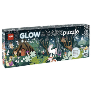 PUZLE INFANTIL GLOW IN THE DARK BOSQUE MAGICO 200 PIEZAS