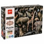 PUZLE INFANTIL ANIMALES AMENAZADOS SABANA 200 PIEZAS