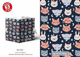 DIARIO A5 168H.C/CANDADO NIGHT ANIMALS