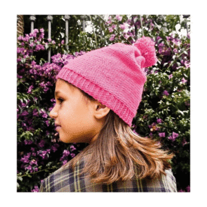 KIT TRICOT GORRO ROSA