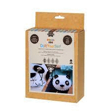 KIT COSTURA BOLSO OSO PANDA