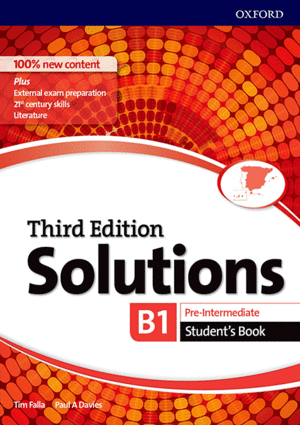 SOLUTIONS P-INT SB 3ED