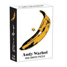 MINI SHAPED PUZZLE BANANA ANDY WARHOL