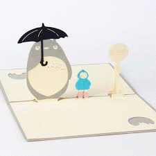 POSTALES TOTORO POP-UP