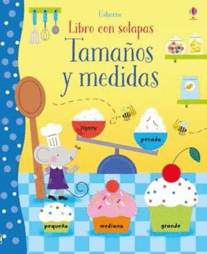 TAMAÑOS Y MEDIDAS - LIBRO CON SOLAPAS