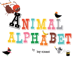 ANIMAL ALPHABET. BUTTON BOOKS.