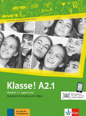 KLASSE! A2.1.ALUMNO+AUDIO.KLETT