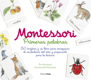 MONTESSORI. KIT. PRIMERAS PALABRAS