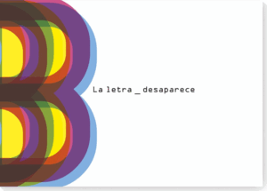 LA LETRA B DESAPARECE