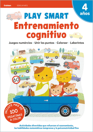 ENTRENAMIENTO COGNITIVO 4AÑOS 21 PLAY SMART GAKKEN