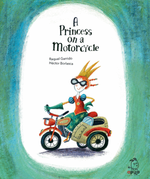 A PRINCESS ON  A MOTORCYCLE