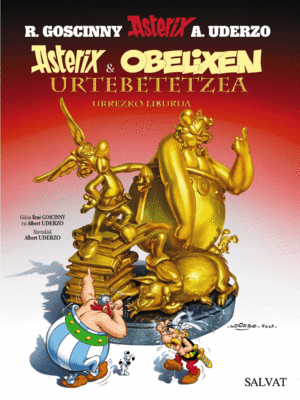 ASTERIX ETA OBELIXEN URTEBETETZEA - URREZKO LIBURU