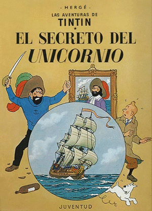 TINTIN 11 SECRETO DEL UNICORNIO CARTONE