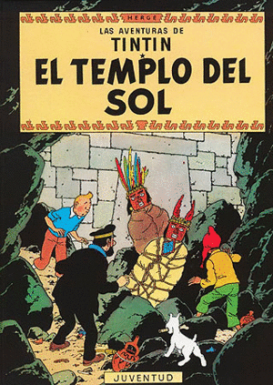 TINTIN 14 TEMPLO DEL SOL CARTONE