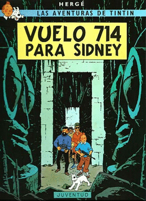 TINTIN 22 VUELO 714 PARA SIDNEY CARTONE