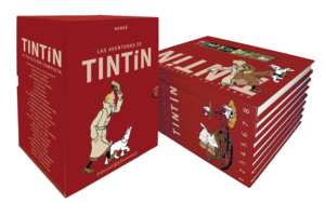TINTIN BOX 8 VOLUMENES (COLECCION COMPLETA 60 ANIV