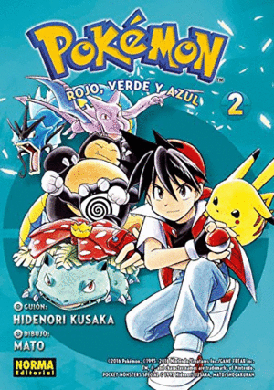 POKEMON 02 ROJO VERDE Y AZUL 02