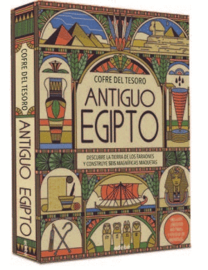 ANTIGUO EGIPTO COFRE DEL TESORO