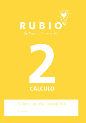 CALCULO 2 - CUADERNO ESTIMULACION COGNITIVA