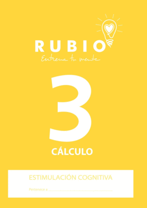 CALCULO 3 - CUADERNO ESTIMULACION COGNITIVA