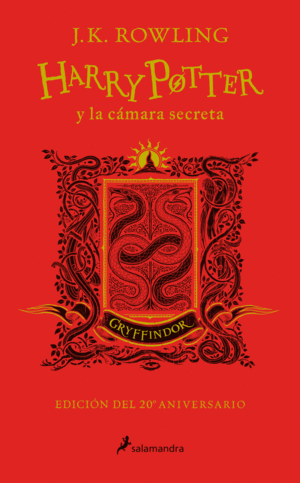 HARRY POTTER Y LA CÁMARA SECRETA (EDICIÓN GRYFFINDOR DEL 20º ANIVERSARIO) (HARRY