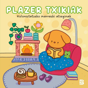 KOLOREZTATZEKO MARRAZKI ATSEGINAK-PLAZER TXIKIAK