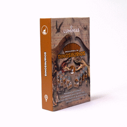 ENCICLOPEDIA DE DINOSAURIOS (ESTUCHE CON 32 CARTAS