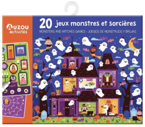 20 JUEGOS DE MONSTRUOS Y BRUJAS. MI ESTUCHE DE JUE